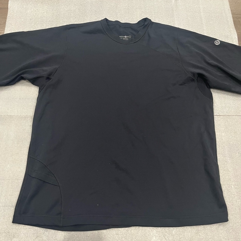 [XL]Lululemon Men's Black SS Shirt